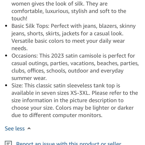 Women’s Tank Top Blouse - Picture 5 of 7